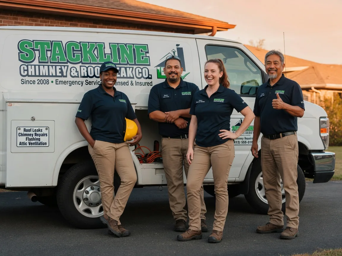 Chimney flashing repair company in Harmony, IN